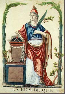 French revolution pictures history rights of man